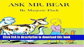 [Download] Ask Mr. Bear Kindle Collection
