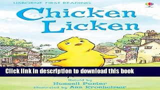 [Download] Chicken Licken: For tablet devices (Usborne First Reading: Level Three) Paperback