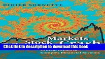 [Download] Why Stock Markets Crash: Critical Events in Complex Financial Systems Kindle Free