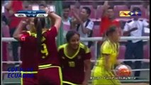 Venezuela 4-0 Colombia - RESUMEN - Sudamericano Sub 17 Femenino 2016