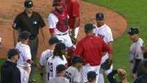 Se vaciaron las bancas en el Fenway Park