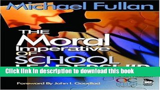 [PDF] The Moral Imperative of School Leadership Download Full Ebook