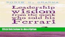 [PDF] Leadership Wisdom from the Monk Who Sold His Ferrari Book Online