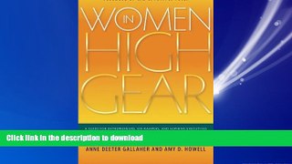 FAVORIT BOOK Women in High Gear: A Guide for Entrepreneurs, On-Rampers, and Aspiring Executives