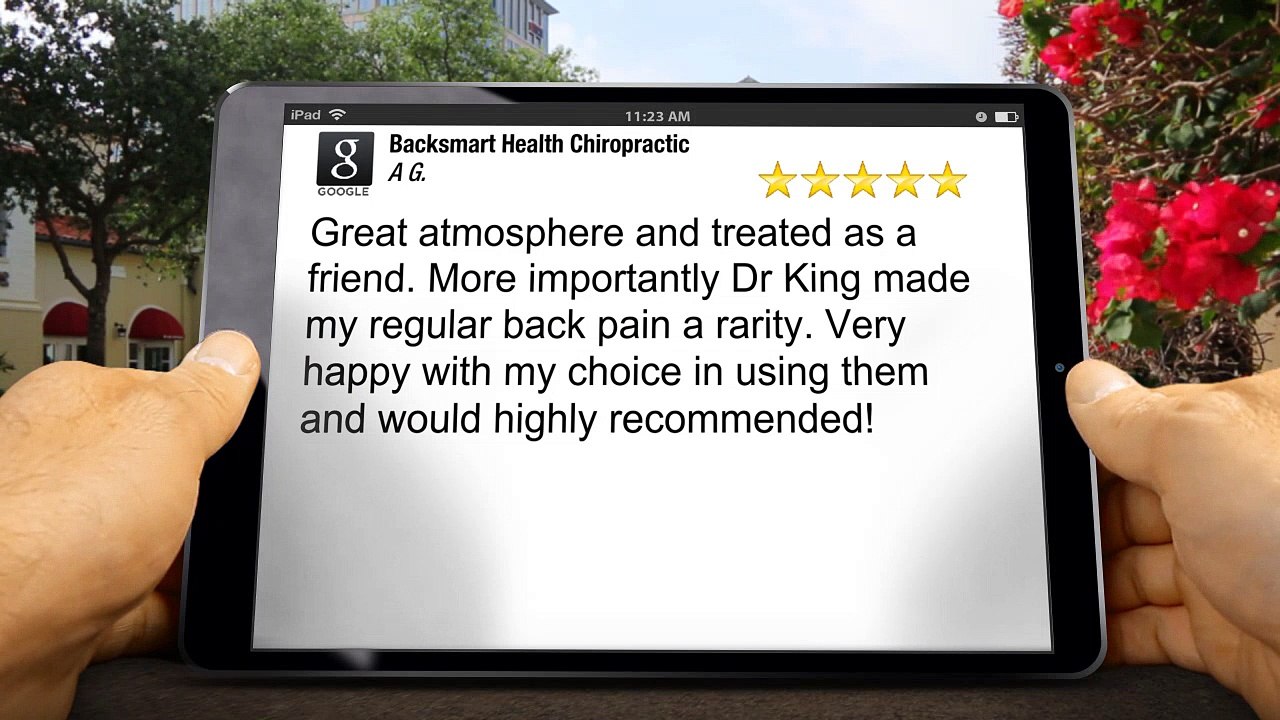 Backsmart Health Chiropractic Cumming         Amazing         5 Star Review by A G.