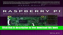 [Download] Exploring Raspberry Pi: Interfacing to the Real World with Embedded Linux Kindle Online