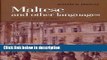 Ebook Maltese and Other Languages: A Linguistic History of Malta (Maltese Social Studies) Full