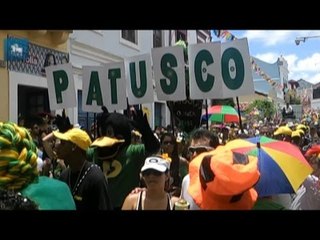 Bloco Patusco leva samba às ladeiras de Olinda