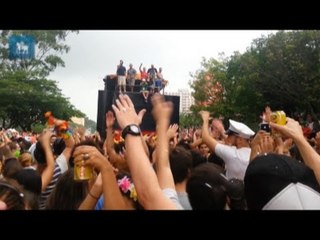 Bailes e shows animam o feriado em São Paulo