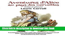 [Download] Aventures d Alice au Pays des Merveilles (French Edition) Kindle Online