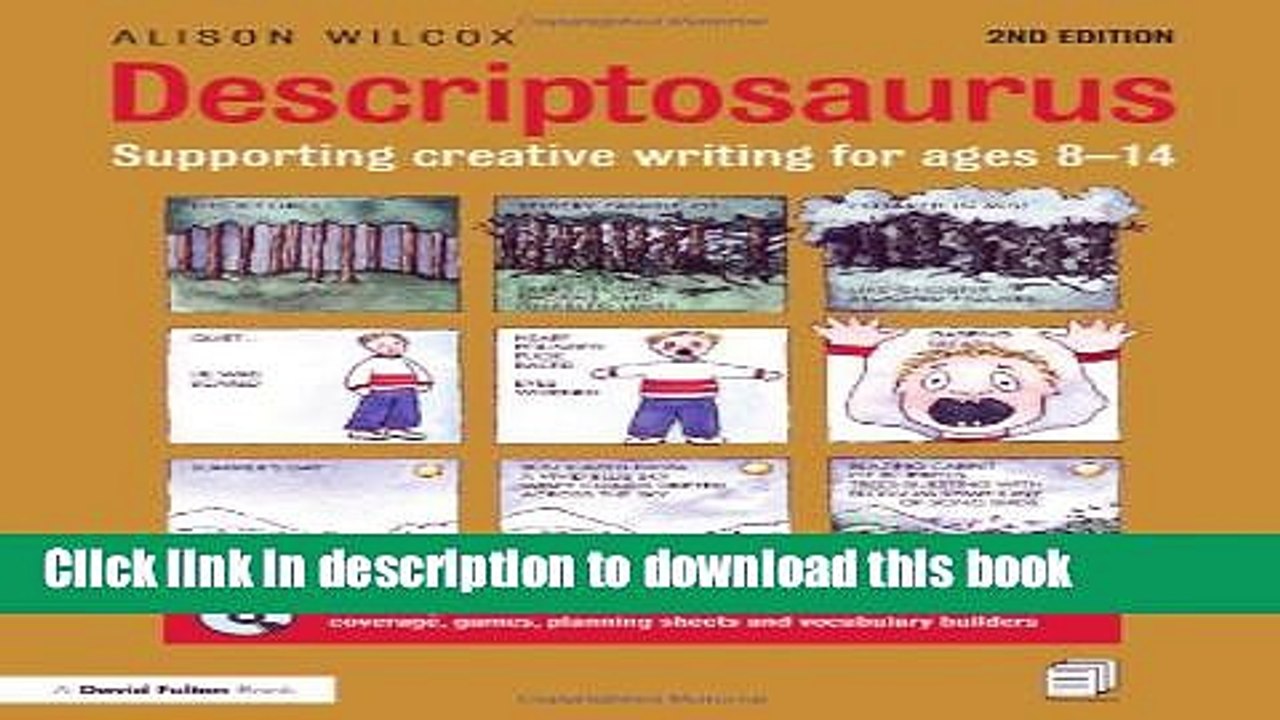 descriptosaurus supporting creative writing for ages 8 14 pdf