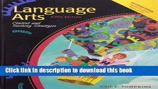 [PDF] Language Arts: Content and Teaching Strategies, 5th edition Reads Online