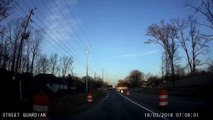 lawrence township school bus 94 driving wrong way down a one way at 82nd street indianapolis