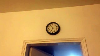 Time lapse of an Audubon brand wall clock in our dining room | Clocks 2017