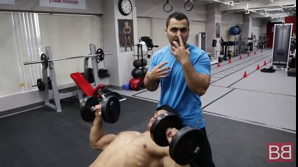 How to- Make your CHEST look wider by doing INCLINE DUMBBELL PRESS! (Hindi _ Punjabi)