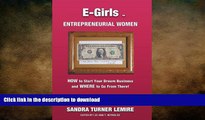 READ THE NEW BOOK E-Girls Entrepreneurial Women: How to Start Your Dream Business and Where You Go