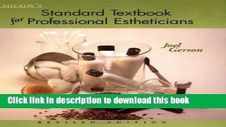 [Popular] Milady s Standard Textbook for Professional Estheticians Kindle Free