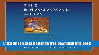 [Popular] Books The Bhagavad Gita (Classics of Indian Spirituality) Full Online