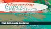 Books Mastering Public Speaking: The Handbook (2nd Edition) Free Online