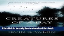 [Popular] Books Creatures of a Day: And Other Tales of Psychotherapy Free Online