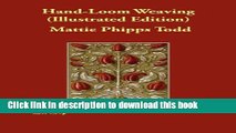 [Download] Hand-Loom Weaving (Illustrated Edition) Hardcover Online