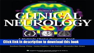 [Popular] Books Comprehensive Review in Clinical Neurology: A Multiple Choice Question Book for