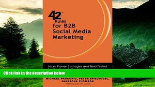 Must Have  42 Rules for B2B Social Media Marketing: Learn Proven Strategies and Field-Tested