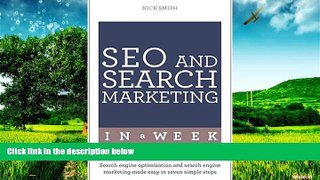 Must Have  Successful SEO and Search Marketing in a Week: Teach Yourself (Teach Yourself: in a