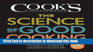 [Popular] The Science of Good Cooking Kindle OnlineCollection