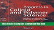 [PDF] Scattering Methods and the Properties of Polymer Materials (Progress in Colloid and Polymer