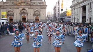 Bloque chicas Reales Brillantes Santiago, Dia Bolivia 2016
