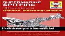 [Popular] Books Supermarine Spitfire: 1936 onwards (all marks) Free Download
