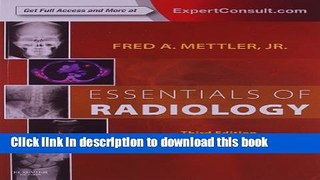 [Popular] Books Essentials of Radiology, 3e (Mettler, Essentials of Radiology) Full Online