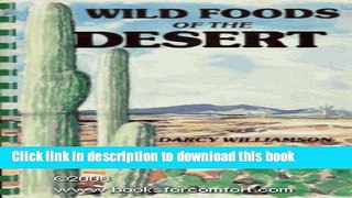 [Popular] Wild Foods of the Desert Kindle OnlineCollection