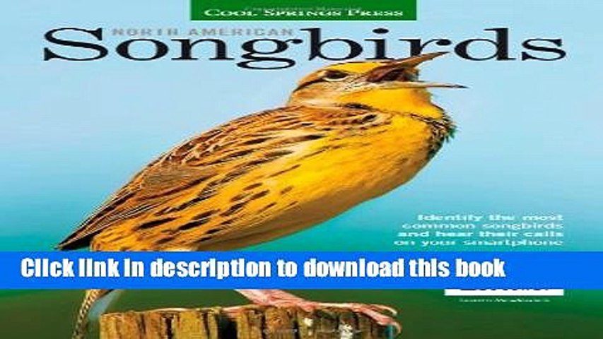 [Download] North American Songbirds: Identify the most common songbirds and hear their calls on