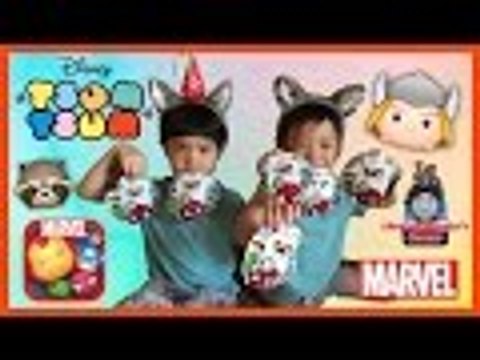 Disney MARVEL Tsum Tsum Mystery Stack Packs Surprise Toys Blind Bags | Liam and Taylor's Corner