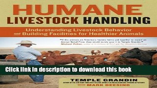 [Popular] Humane Livestock Handling: Understanding livestock behavior and building facilities for