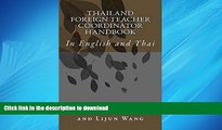 PDF ONLINE Thailand Foreign Language Teacher Coordinator Handbook: In English and Thai (Thai