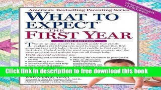 [Popular] Books What to Expect the First Year Free Online
