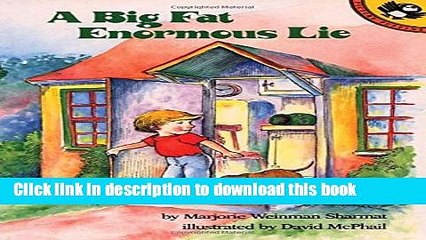 [Download] A Big Fat Enormous Lie (Picture Puffin Books) Hardcover Free