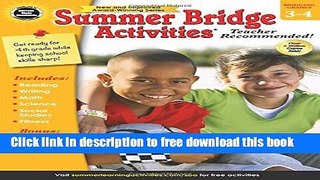 [Popular] Books Summer Bridge ActivitiesÂ®, Grades 3 - 4 Full Online