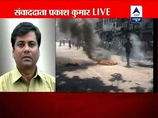 Students create ruckus in Patna, police resort to lathicharge