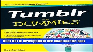 [Download] Tumblr For Dummies Kindle Online