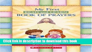 Download My First Read And Learn Book Of Prayers (Little Shepherd Book) Book Free