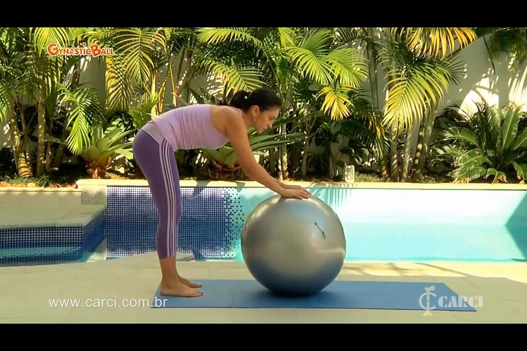 Exercícios com Bola Pilates Gynastic Ball Carci