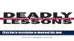[Download] Deadly Lessons: Understanding Lethal School Violence Paperback Free