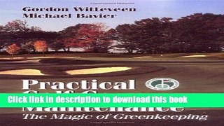 [Popular] Practical Golf Course Maintenance: The Magic of Greenkeeping Hardcover Free