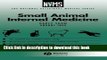 [Popular] Small Animal Internal Medicine Paperback Free