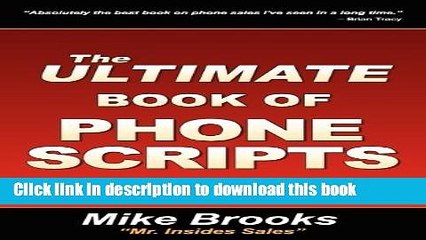 [Download] The Ultimate Book of Phone Scripts Paperback Collection