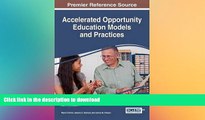 FAVORIT BOOK Accelerated Opportunity Education Models and Practices (Advances in Higher Education